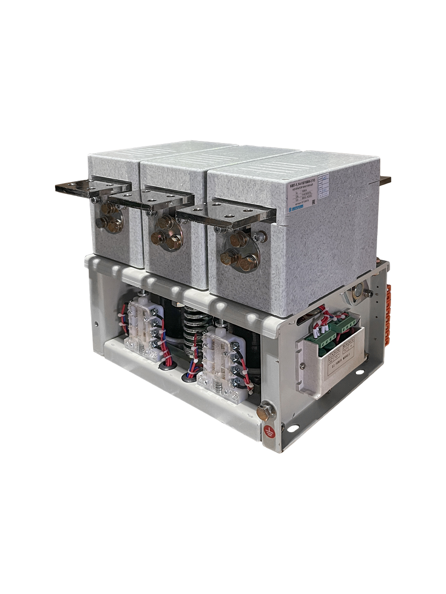 КВТ-1,14-10/1600-3 У3, 3п, 1600А, 380В AC/DC, 4з+3р, нереверсивный, без реле, IP00  (ЭТ)