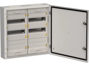 TITAN 5 Корпус металлический ЩРн-72 (2х36) 585х570х140мм IP54 серый (одна дверь) IEK