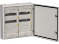 TITAN 5 Корпус металлический ЩРн-72 (2х36) 585х570х140мм IP54 серый (одна дверь) IEK