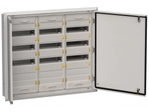 TITAN 5 Корпус металлический ЩРв-144 (3х48) 755х885х130мм IP31 серый (две двери) IEK