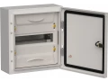TITAN 5 Корпус металлический ЩРн-12 (1х12) 335х310х140мм IP54 серый (одна дверь) IEK