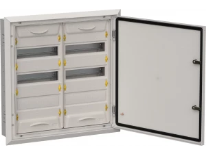 TITAN 5 Корпус металлический ЩРв-72 (2х36) 630х625х130мм IP31 серый (одна дверь) IEK