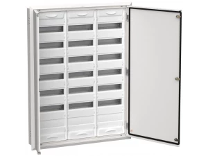 TITAN 5 Корпус металлический ЩРв-252 (3х84) 1130х885х130мм IP31 белый (две двери) IEK