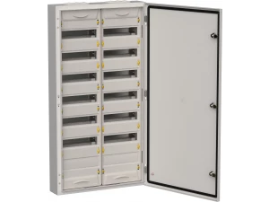 TITAN 5 Корпус металлический ЩРн-168 (2*84) 1085*570*140мм IP54 серый (одна дверь) ИЭК