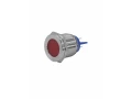 GQ22T-D/L/R/220V/S, красная, металл. корпус, светодиодная матрица d=22мм, 220В AC/DC, IP67  (ЭТ)