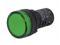 AD-22DS, зелёная, светодиодная матрица d=22мм, 220В AC/DC, IP65  (ЭТ)