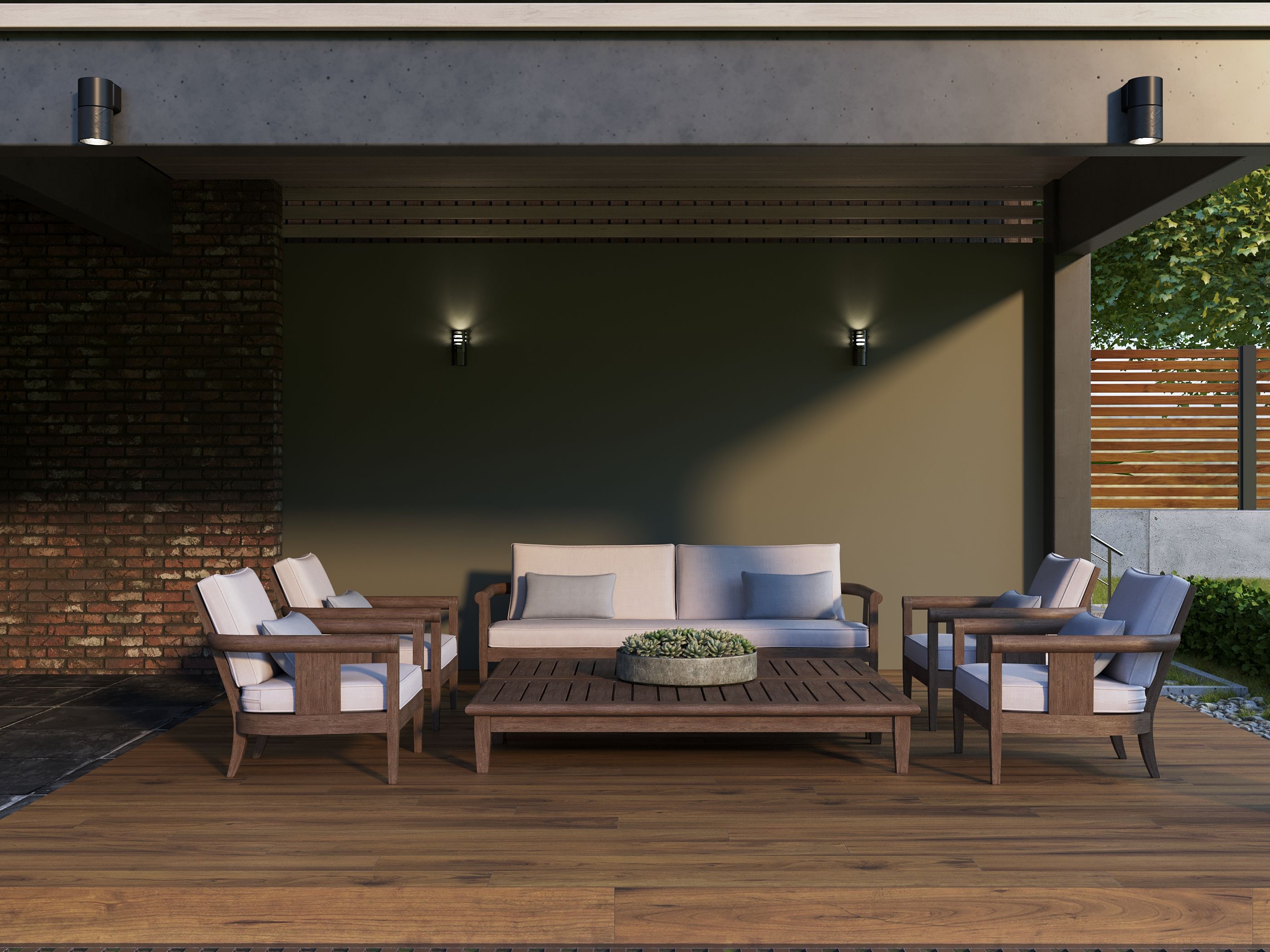 Светильник уличный 5100 настенный под лампу E27 IP54 черный IEK