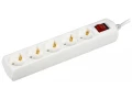 Удлинитель У05В 5 мест с заземлением 5м 3х1мм2 10А/250В GENERICA