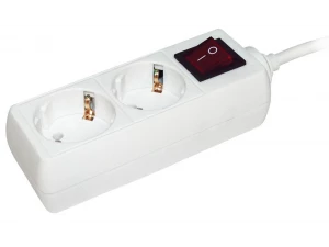 Удлинитель У02К 2 места с заземлением 3м 3х1мм2 16А/250 IEK