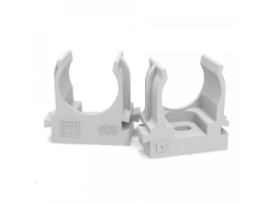 Крепеж-клипса для труб для монтажного пистолета серая d20мм (100 шт/уп) Промрукав /PR13.0120/