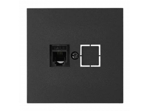 Розетка ТР 4-6601 графит