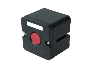 ПКЕ 212-1 У3, 10А, 660В, 1 элемент, красный цилиндр, накладной, IP40, пост управления (ЭТ)