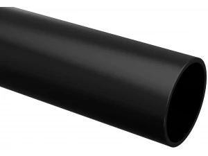 Труба гладкая жесткая тяжелая ПНД d=32мм черная (100м) IEK