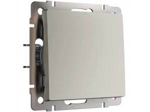 Выключатель одноклавишный /W1210004 (дымчатый)