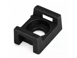 Площадка монтажная под винт ПМО 22*16 черная (уп.100шт) Fortisflex 63096