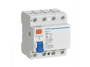 УЗО NL1-63 6kA 4P 63A 30mA тип AC (R) (CHINT) 200325