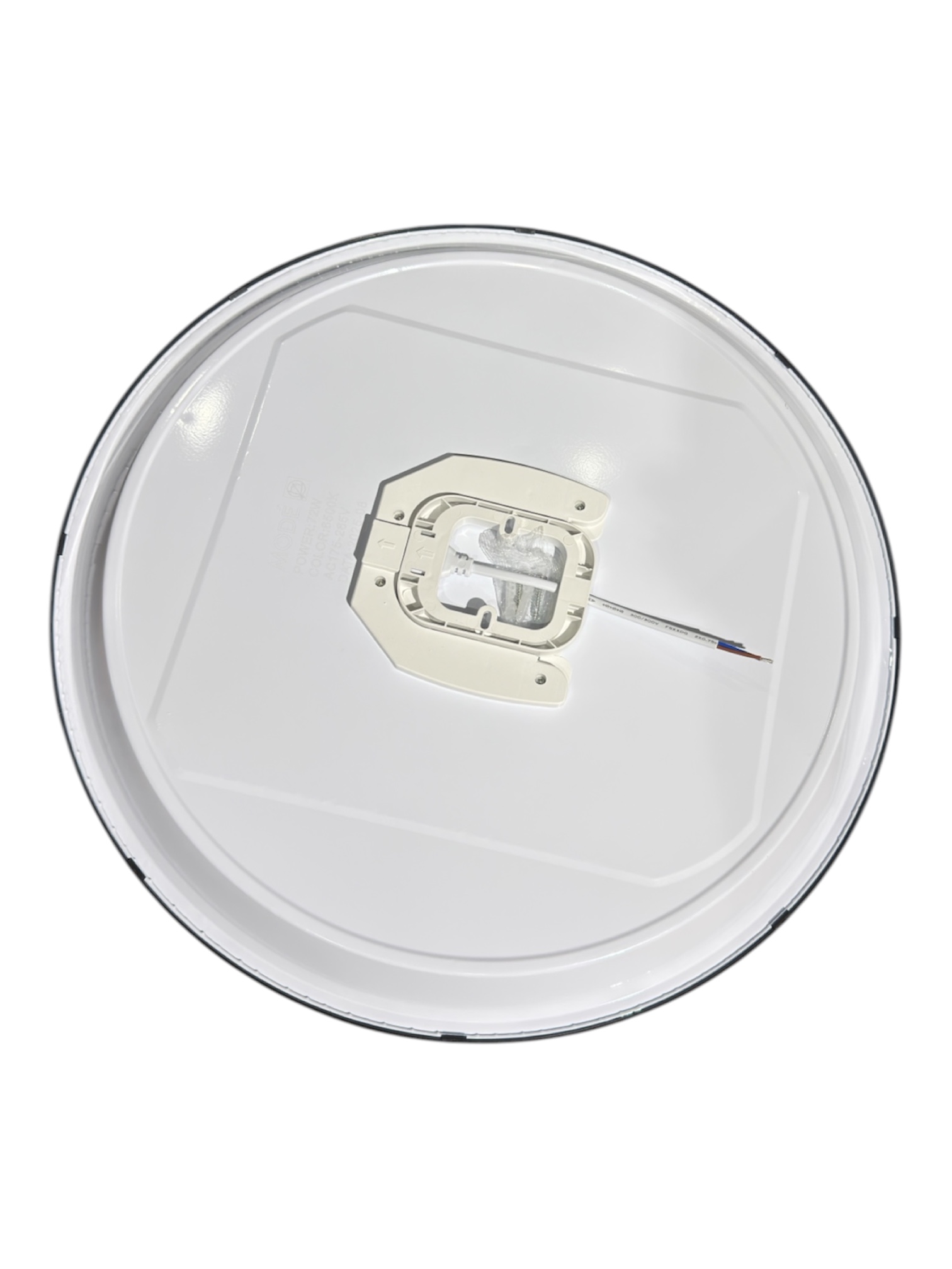 Светильник светодиодный накладной RLB-72 opal 72W 6500K черный MODE