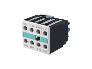 3RH1921-1FA11, 1НО+1НЗ, для контакторов типоразмеров S0…S12, фронтальный, винтовые клеммы, I