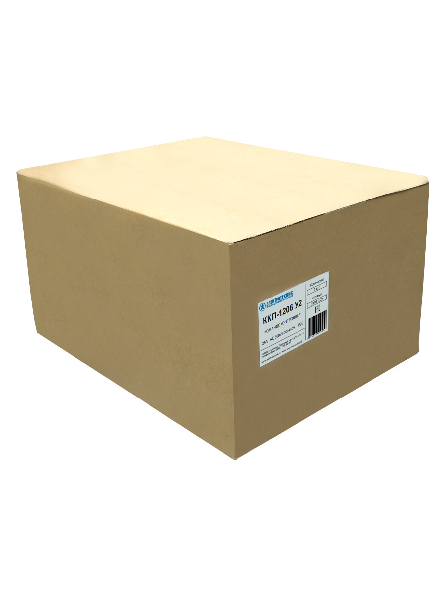 ККП-1206 У2, рукоятка грейферная, 12 групп, 3-0-4, IP20, командоконроллер (ЭТ)