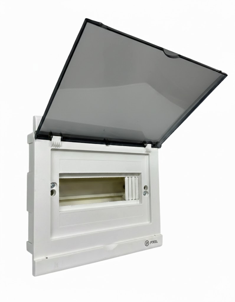 ЩРВ-П 10 модулей NOVA встраиваемый пластик дымчатый IP41 (220*247*76) FIXEL