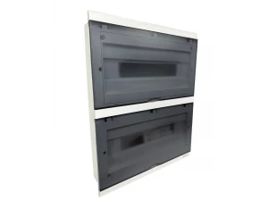 ЩРВ-П 40 (2х20) модулей NOVA встраиваемый пластик дымчатый IP41 (500*400*80) FIXEL