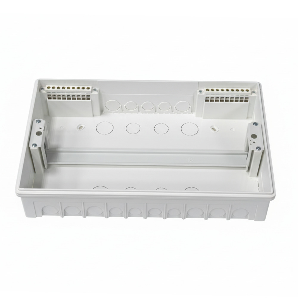 ЩРВ-П 18 модулей EDGE встраиваемый пластик черный IP41 (240*391*76) FIXEL