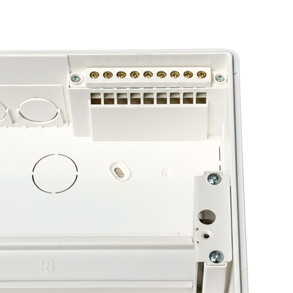 ЩРВ-П 18 модулей EDGE встраиваемый пластик черный IP41 (240*391*76) FIXEL