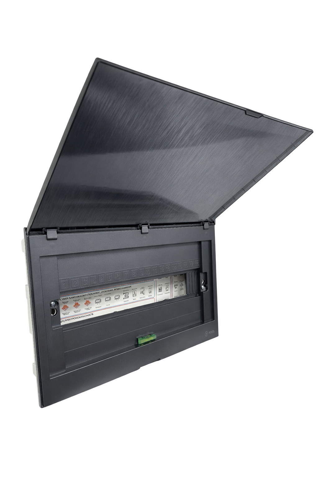 ЩРВ-П 22 модулей EDGE встраиваемый пластик черный IP41 (240*463*76) FIXEL