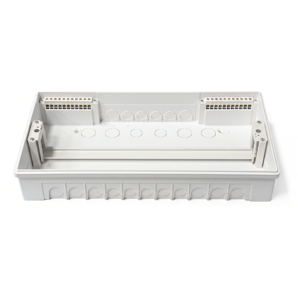 ЩРВ-П 22 модулей EDGE встраиваемый пластик черный IP41 (240*463*76) FIXEL