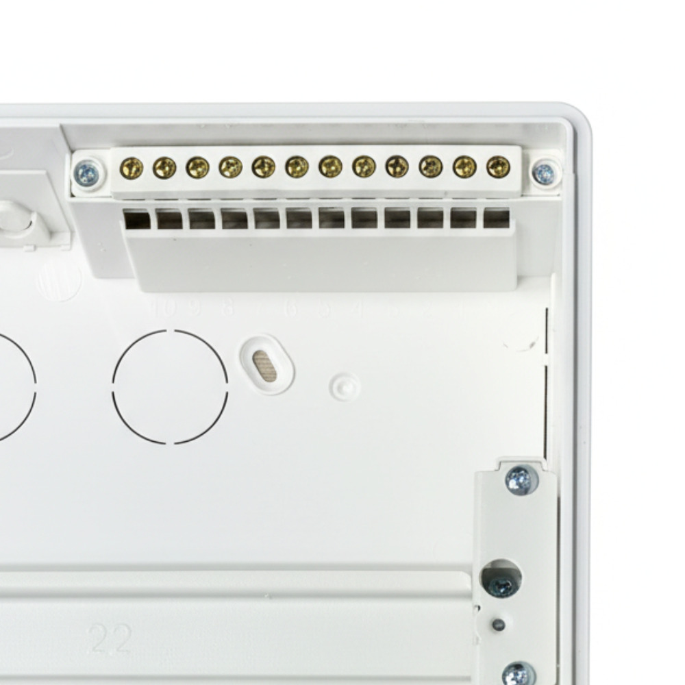 ЩРВ-П 22 модулей EDGE встраиваемый пластик черный IP41 (240*463*76) FIXEL