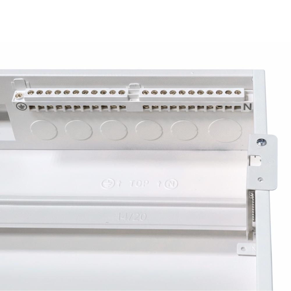 ЩРВ 20M (20+MEDIA) модулей встраиваемый металл+пластик белый IP41 (500*400*100) FIXEL