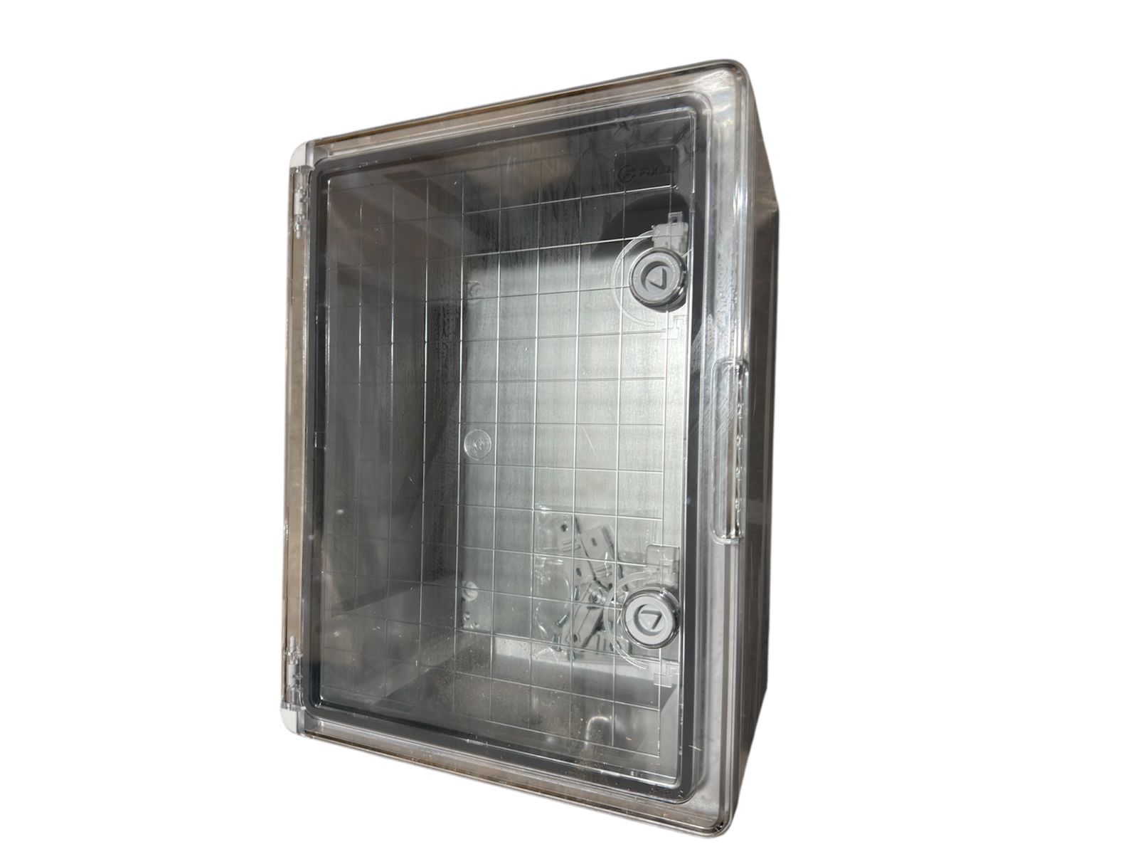 Корпус пластиковый ЩМПп 400*300*220мм прозрачная дверь УХЛ1 IP65 FIXEL