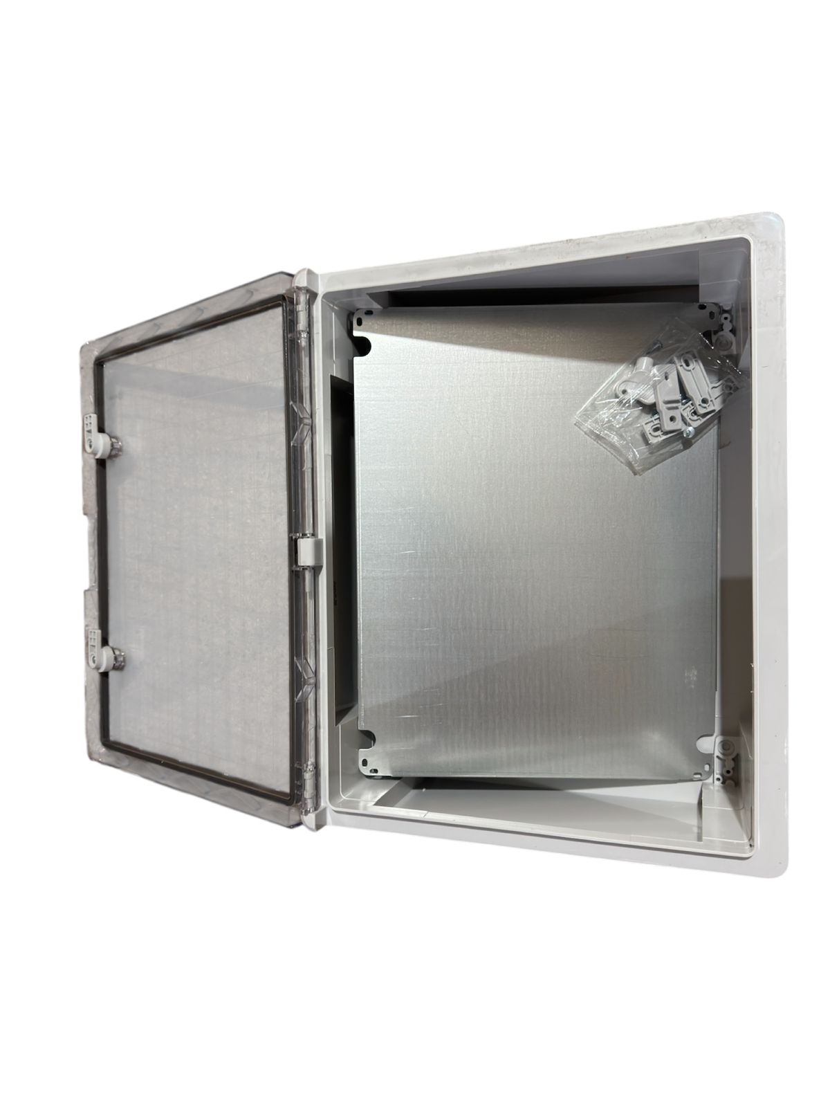 Корпус пластиковый ЩМПп 500*400*180мм прозрачная дверь УХЛ1 IP65 FIXEL