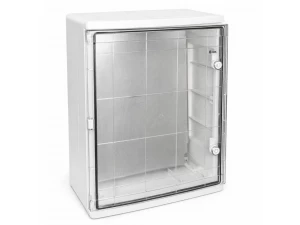 Корпус пластиковый ЩМПп 500*400*180мм прозрачная дверь УХЛ1 IP65 FIXEL