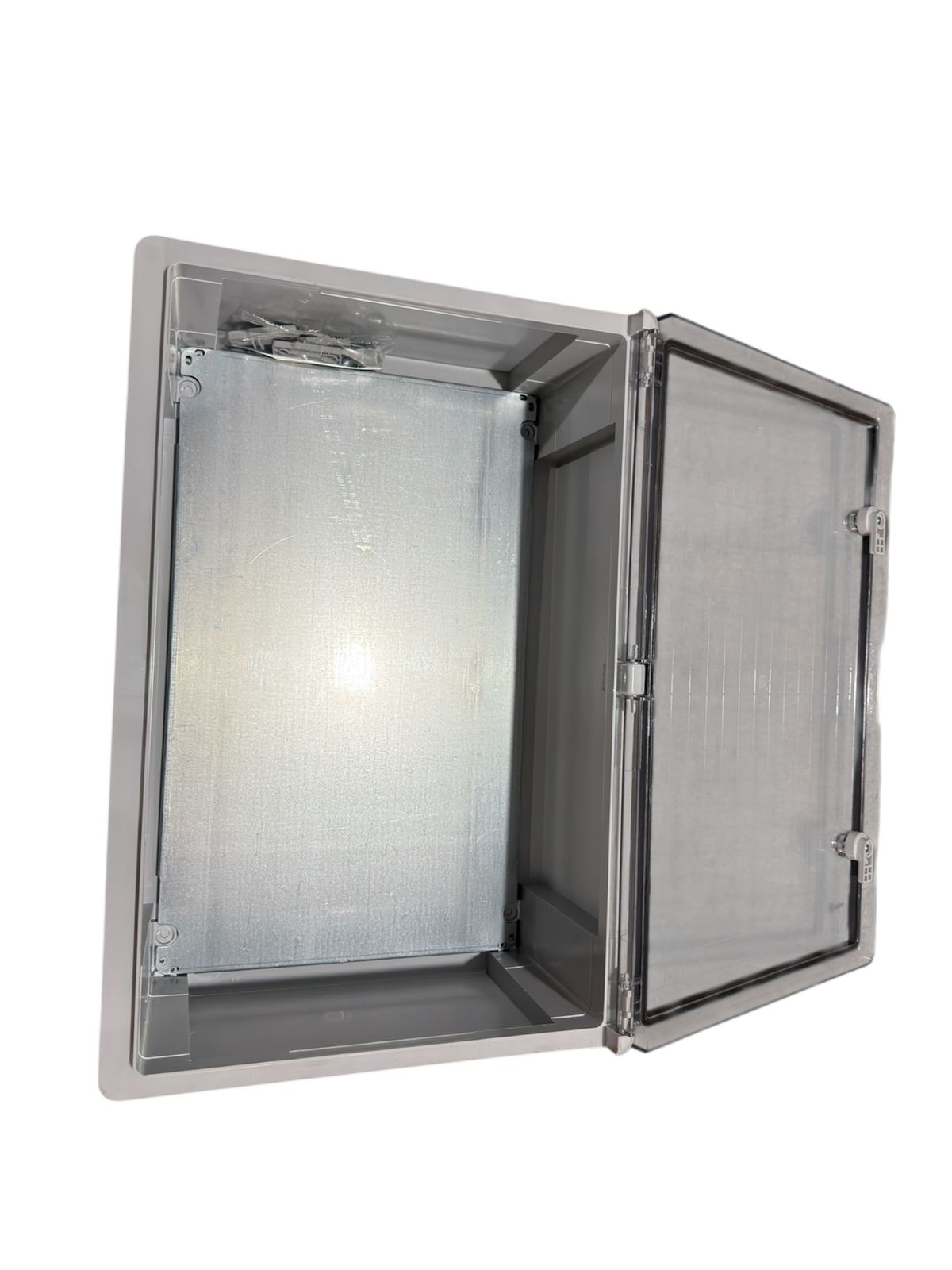 Корпус пластиковый ЩМПп 600*400*200мм прозрачная дверь УХЛ1 IP65 FIXEL