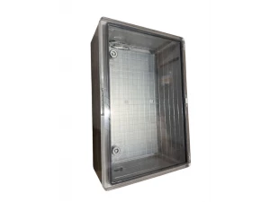 Корпус пластиковый ЩМПп 600*400*200мм прозрачная дверь УХЛ1 IP65 FIXEL