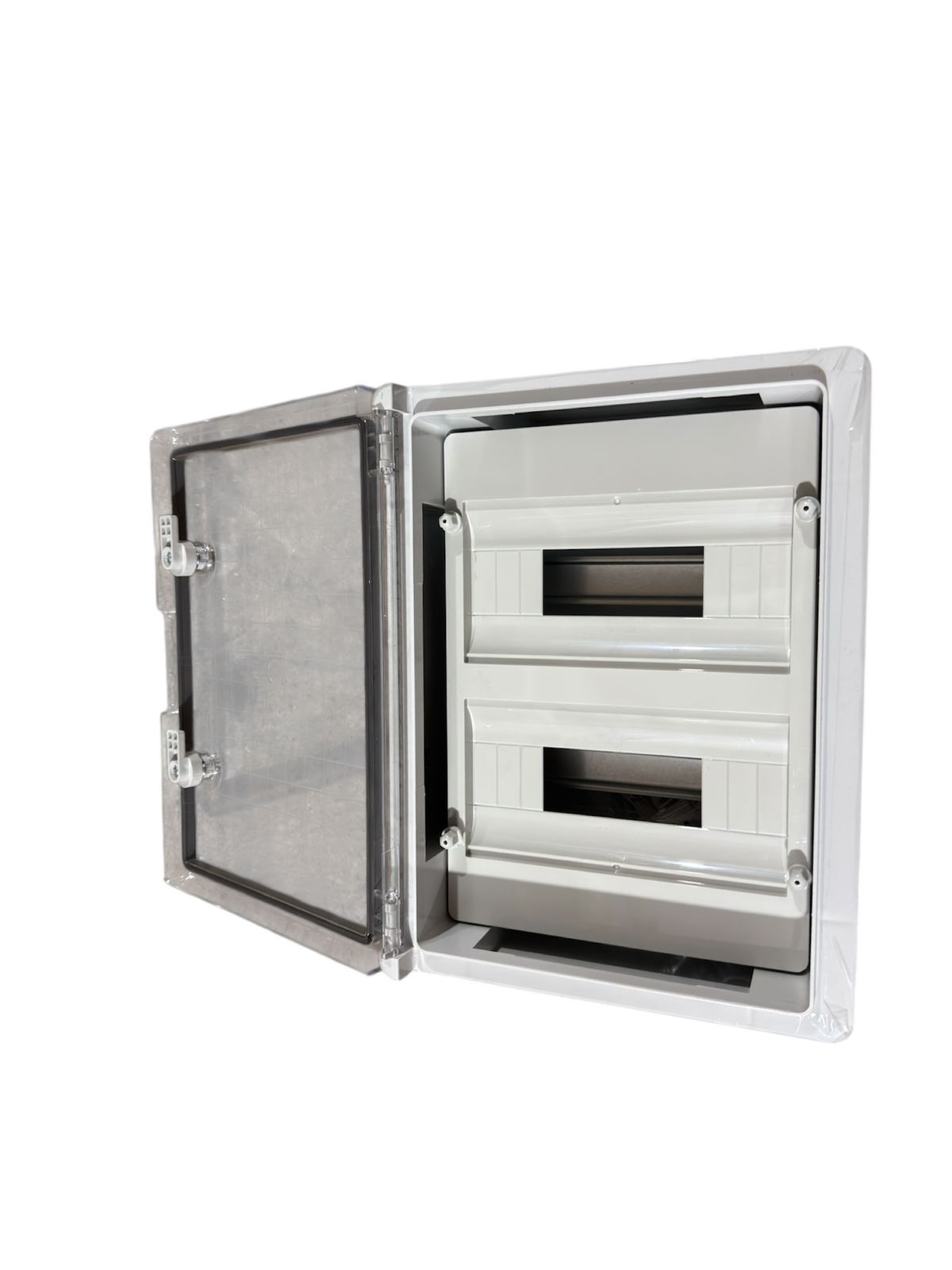 Щит распределительный ЩРНп-24 (2х12) 400*300*170мм прозрачная дверь УХЛ1 IP65 FIXEL