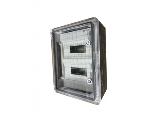 Щит распределительный ЩРНп-24 (2х12) 400*300*170мм прозрачная дверь УХЛ1 IP65 FIXEL