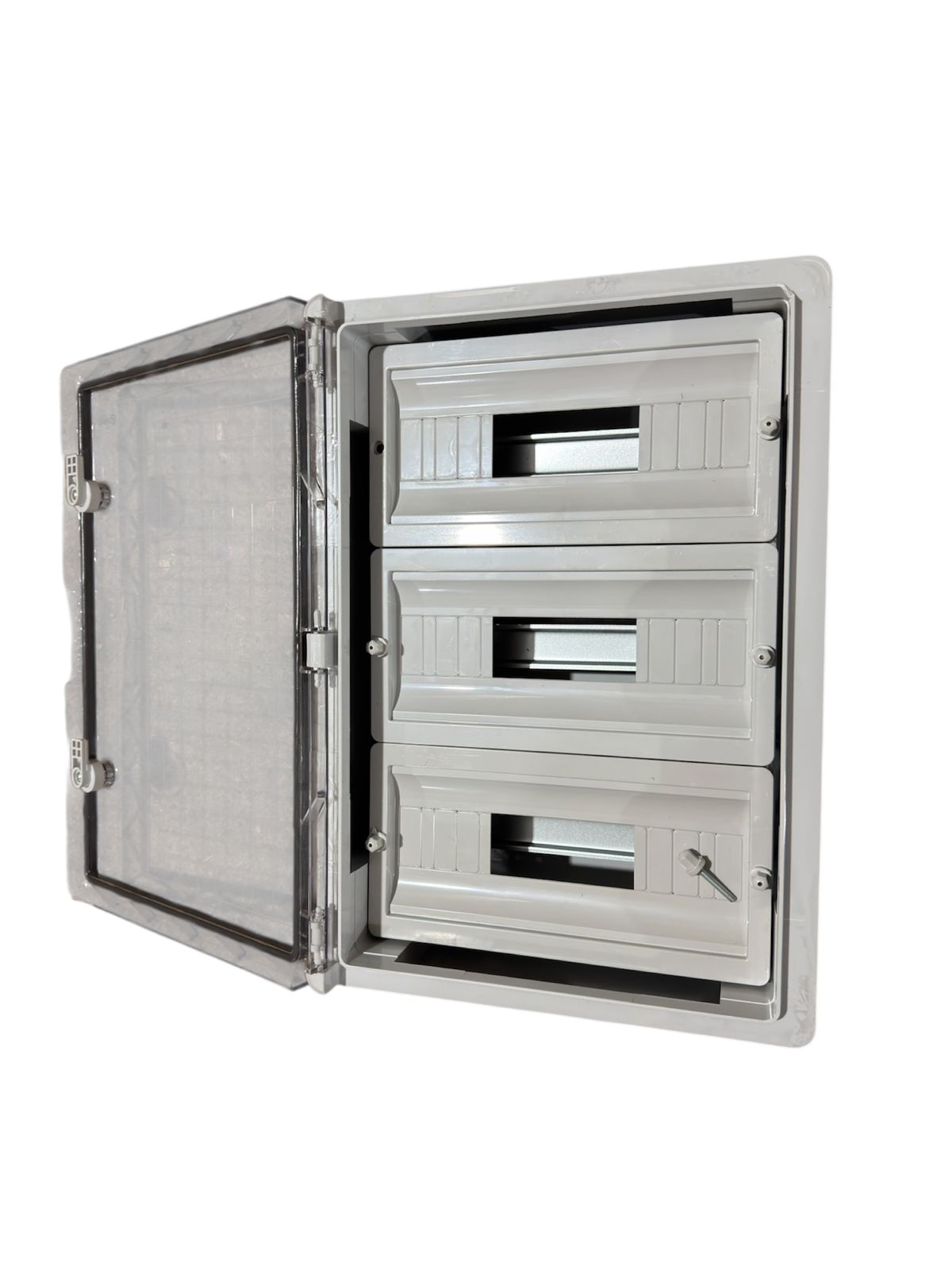 Щит распределительный ЩРНп-36 (3х12) 500*350*190мм прозрачная дверь УХЛ1 IP65 FIXEL