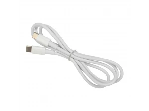 Кабель Type-C - Type-C, 3А, 100Вт, 1м, ПВХ, белый, Power Delivery REXANT 18-1832