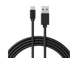 Кабель USB-A 3.0 – Type-C 3.1, 3А, 1м, ПВХ, черный REXANT, 18-1880