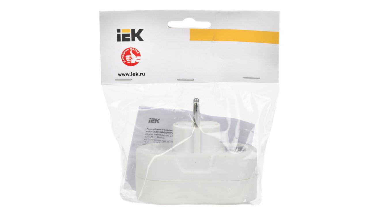 Тройник Т-01/02-2круглых гнезда ИЭК