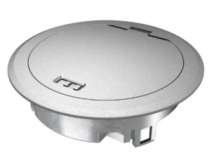 Лючок GES R2,пылевлагостойкий IP66,IK10,нагрузка до 2039 кг,40*140 мм (хромированный)