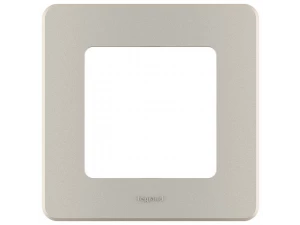 Рамка на 1 пост INSPIRIA, шампань /673938/