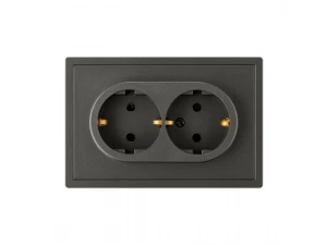 Розетка РС 16-0642 мокко