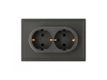Розетка РС 16-0642 мокко