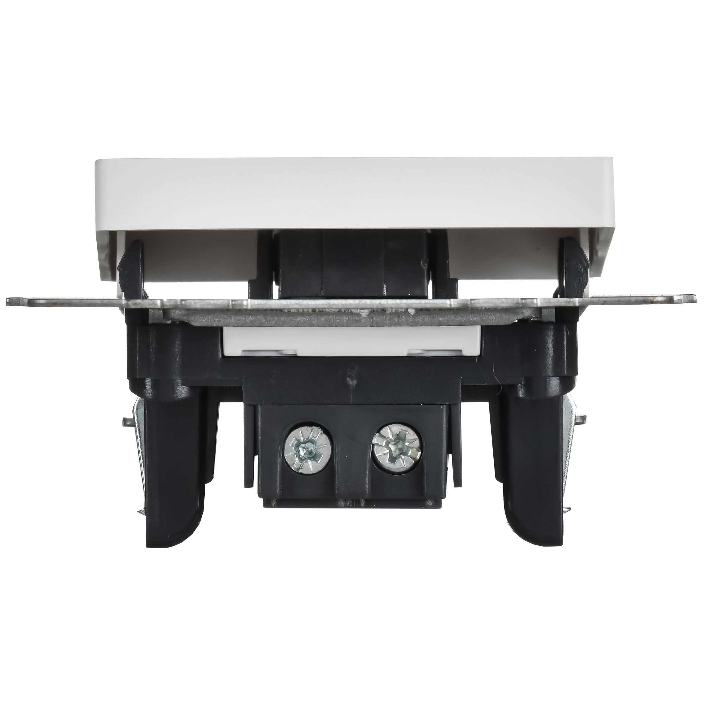 BRITE Выключатель 1-клавишный 10А ВС10-1-0-БрАБ арктический белый IEK