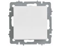 BRITE Выключатель 1-клавишный 10А ВС10-1-0-БрАБ арктический белый IEK