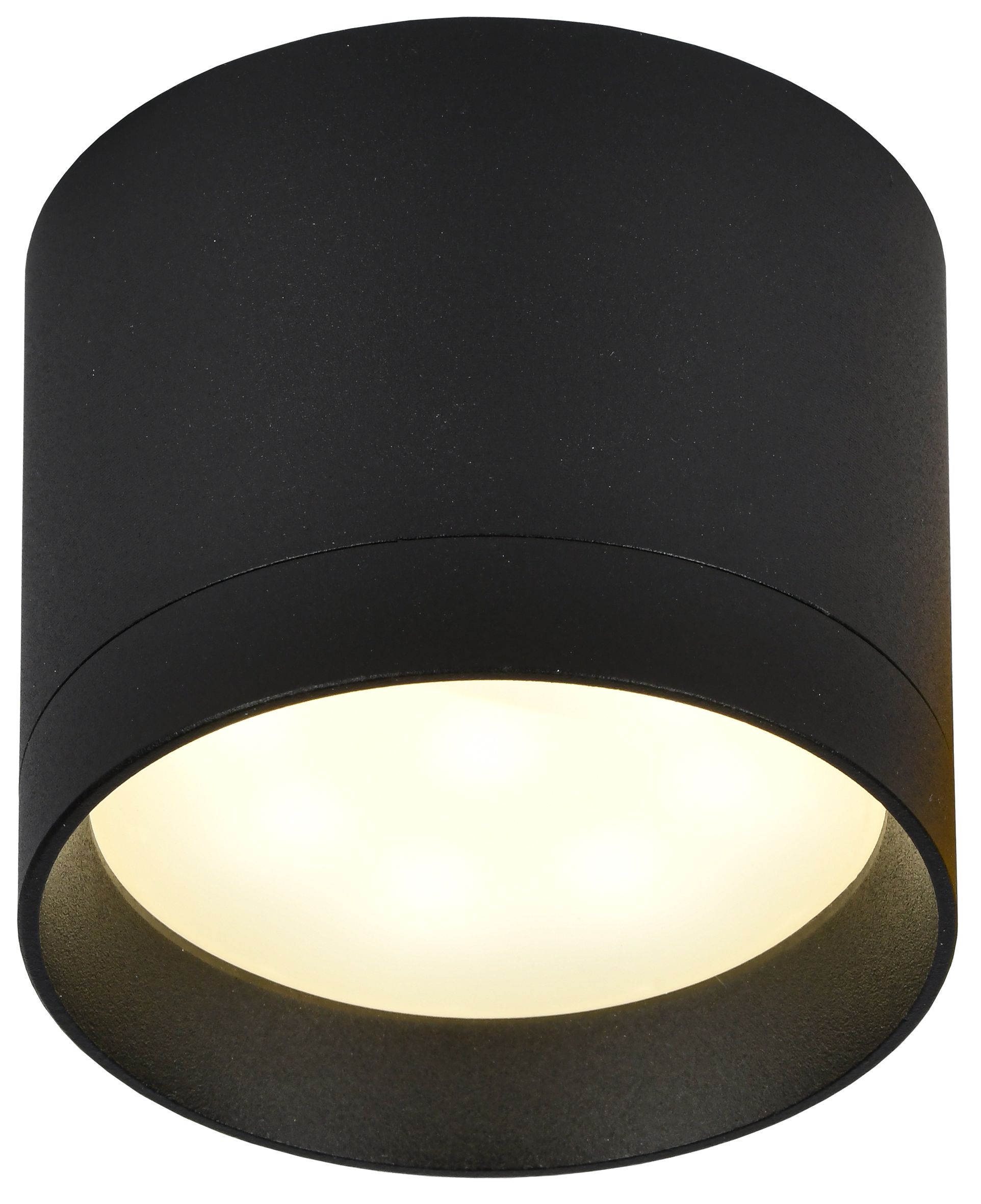 Светильник 4015 накладной потолочный под лампу GX53 черный IEK