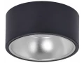 Светильник 4017 накладной потолочный под лампу GX53 черный/хром IEK